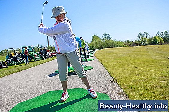 Kuidas mängida golfimängija küünarnuki