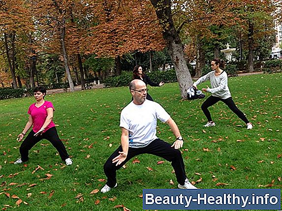 Ejercicios de equilibrio de Tai Chi