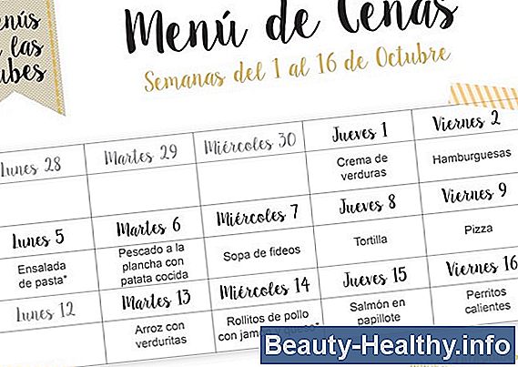 Menús de dieta saludable por una semana