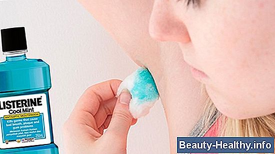 Cómo frotar Listerine para matar ácaros Demodex