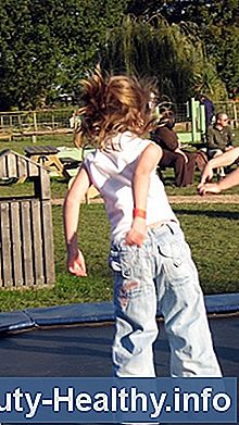 Trampolinspil til to personer